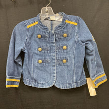 Load image into Gallery viewer, "st. peppers club band" denim jacket
