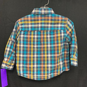 plaid button shirt