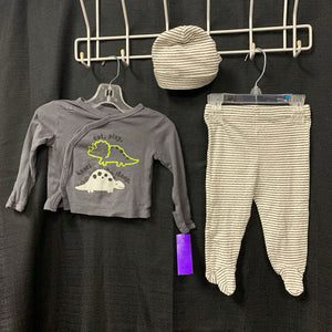 3pc Dinosaur Outfit