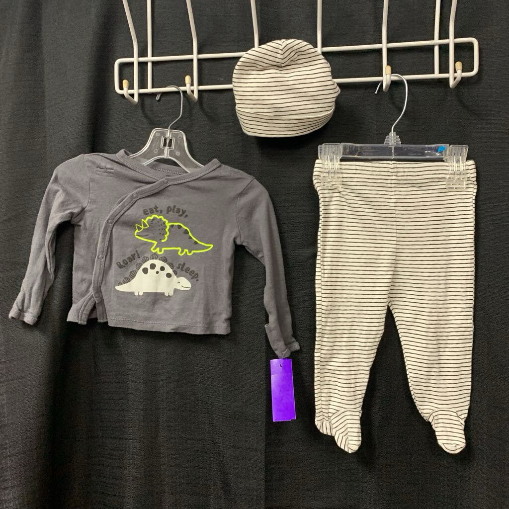 3pc Dinosaur Outfit
