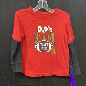 "dad's 1st round draft pick" Tshirt