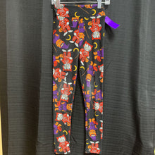 Load image into Gallery viewer, Spooky cat halloween leggings
