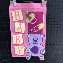 Load image into Gallery viewer, Baby Announcement Mini Flag
