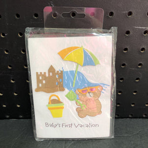 "Baby's First Vacation" Photo Album (NEW)