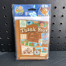 Load image into Gallery viewer, 8pk Birthday Party Thank You Notes (NEW)
