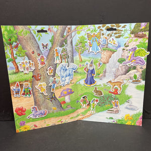 Magnetic Fairies Create A Scene w/Magnets