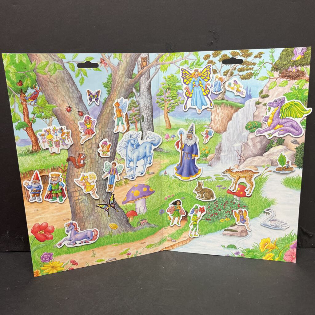 Magnetic Fairies Create A Scene w/Magnets