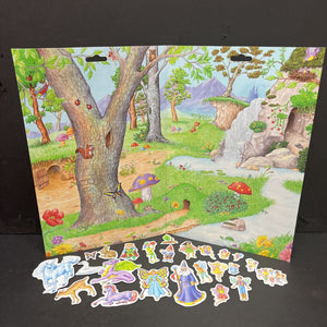 Magnetic Fairies Create A Scene w/Magnets