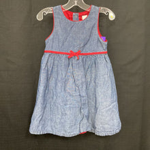 Load image into Gallery viewer, Denim Bow Dress

