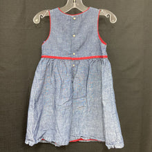 Load image into Gallery viewer, Denim Bow Dress
