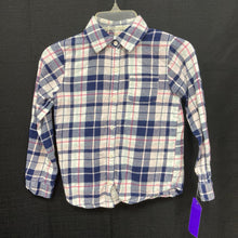 Load image into Gallery viewer, Plaid Button Down Top
