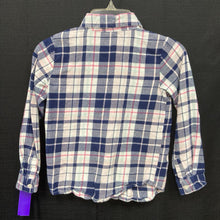 Load image into Gallery viewer, Plaid Button Down Top
