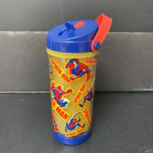 Load image into Gallery viewer, Spiderman Water Bottle Cup
