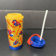 Load image into Gallery viewer, Spiderman Water Bottle Cup
