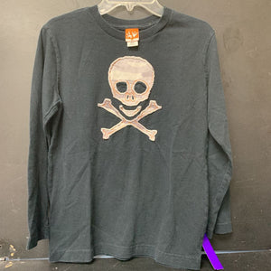 Camouflage halloween skull tshirt