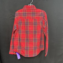 Load image into Gallery viewer, Plaid button down shirt
