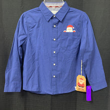 Load image into Gallery viewer, Santa button down Christmas shirt (NEW)
