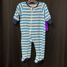 Load image into Gallery viewer, Striped zip sleeper
