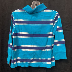 Striped polo shirt