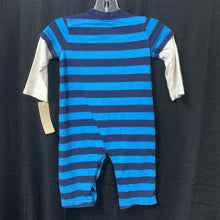 Load image into Gallery viewer, "All-Star" Striped Outfit
