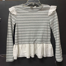 Load image into Gallery viewer, Striped Ruffle Top (NEW)

