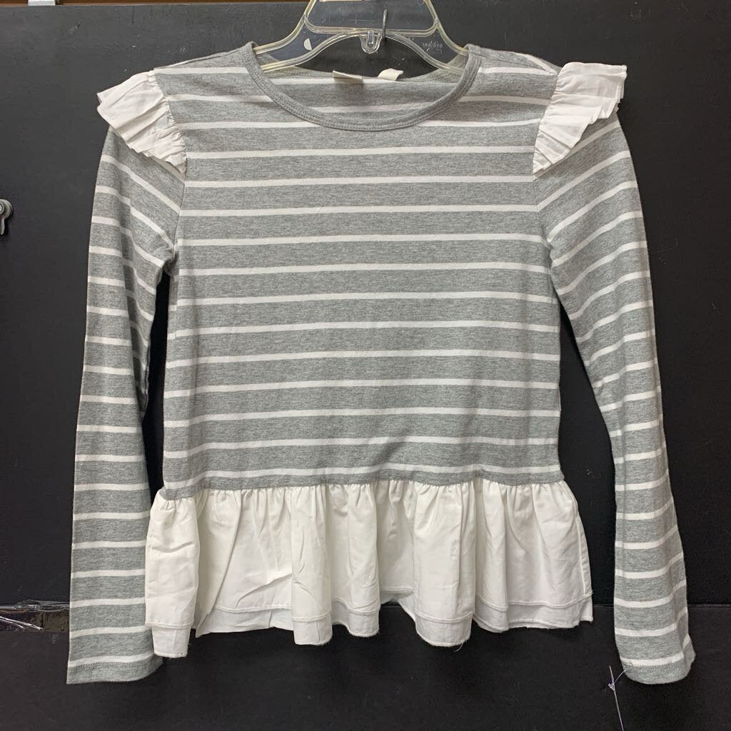 Striped Ruffle Top (NEW)