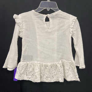 Lace Ruffle Top