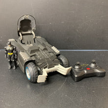 Load image into Gallery viewer, Launch &amp; Defend Remote Control Batmobile Car w/Figure Battery Operated
