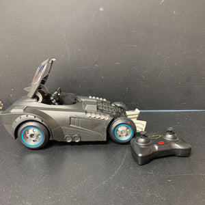Launch & Defend Remote Control Batmobile Car w/Figure Battery Operated