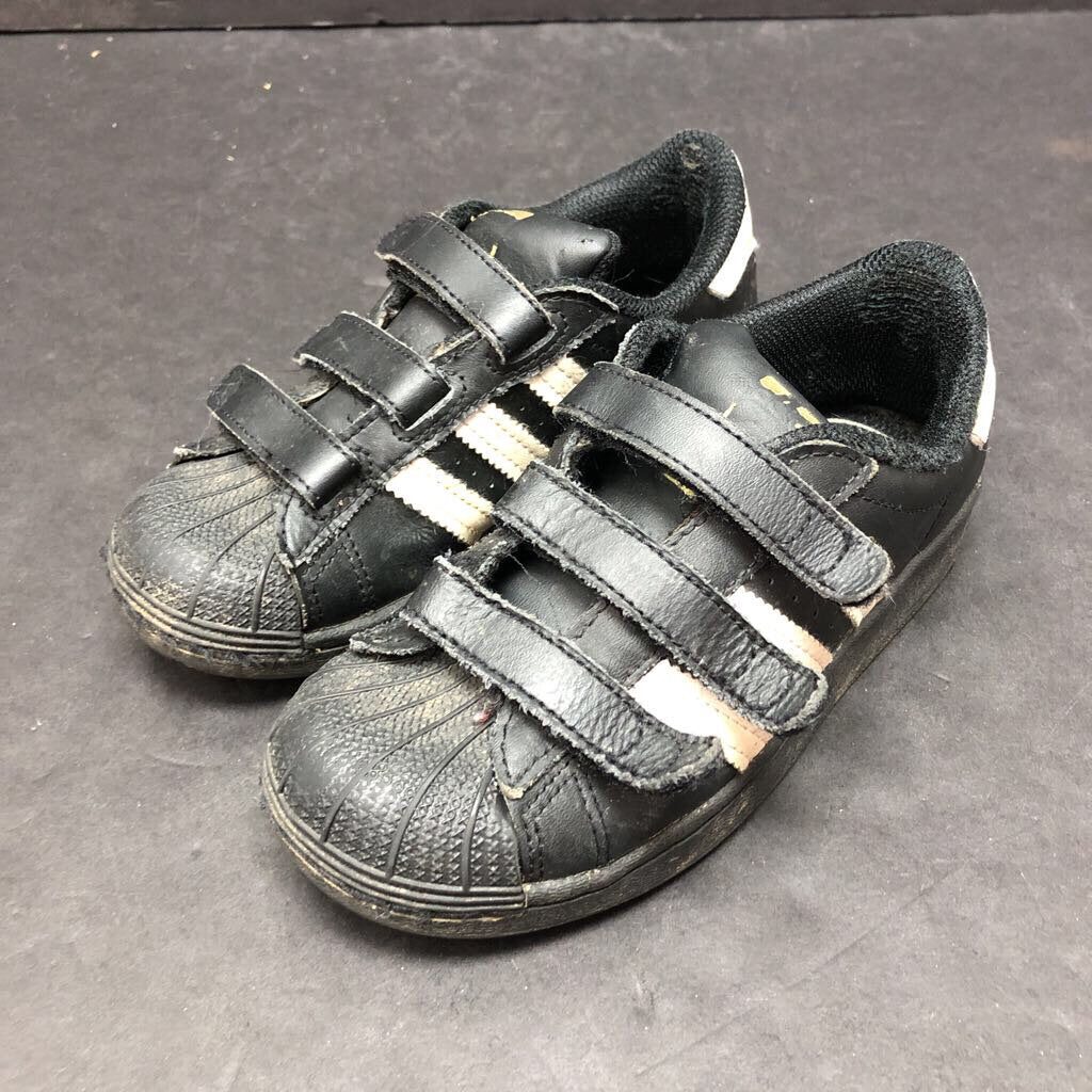 Boys Velcro Striped Shoes