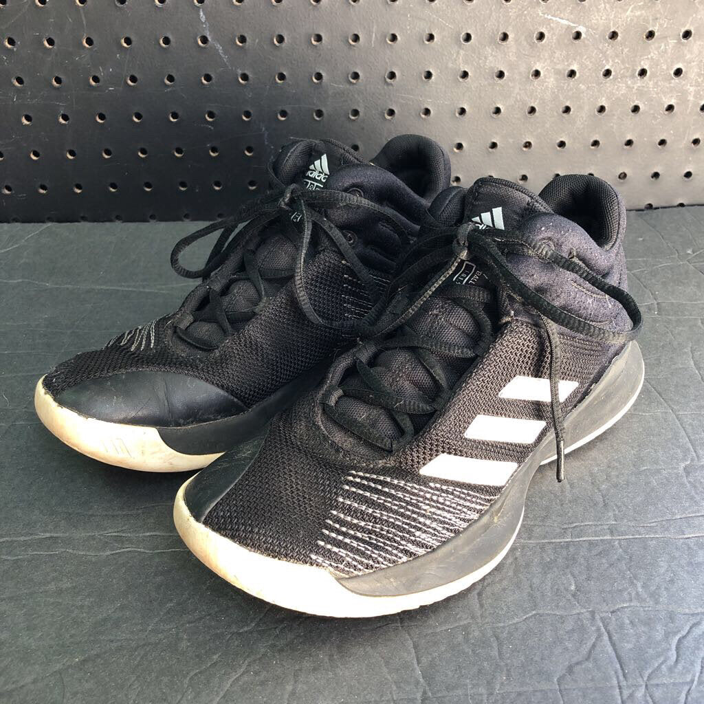 Boys Striped Basketball Sneakers