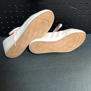 Girls Striped Sneakers