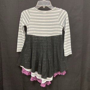 Stripe layered tunic