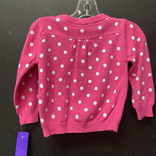 Load image into Gallery viewer, Polka dot button sweater
