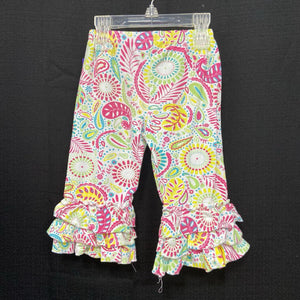 Paisley pattern crop leggings