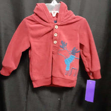 Load image into Gallery viewer, Moose hooded sweat shirt
