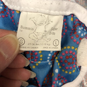 Circle Pattern Cloth Diaper Cover