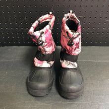 Load image into Gallery viewer, Girls Camo Snow Boots

