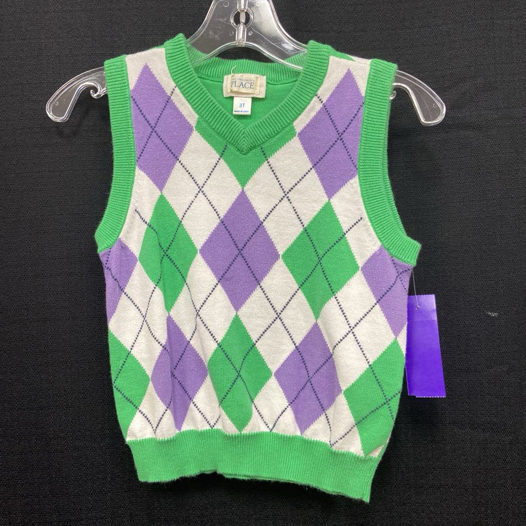 Argyle Sweater Vest