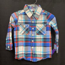 Load image into Gallery viewer, Plaid Button Down Shirt
