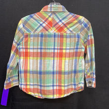 Load image into Gallery viewer, Plaid Button Down Shirt
