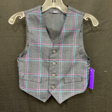 Load image into Gallery viewer, Plaid Button Vest
