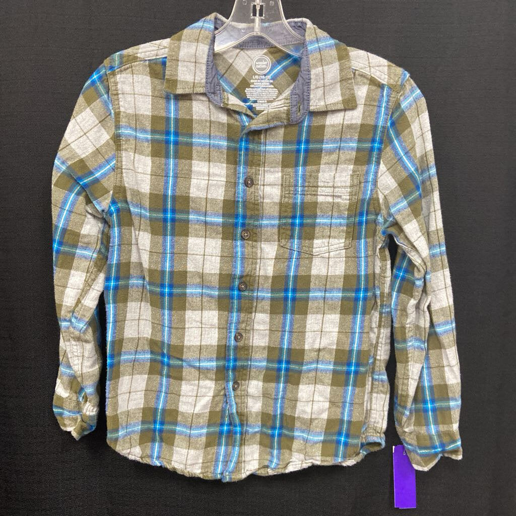 Plaid Button Down Shirt
