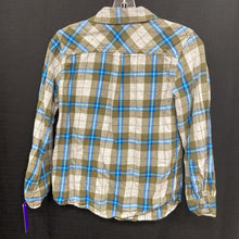 Load image into Gallery viewer, Plaid Button Down Shirt
