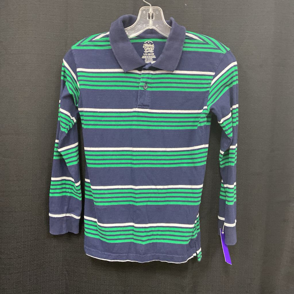 Striped Polo Shirt