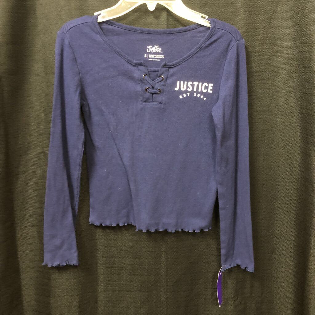 Ruffle Hem T-Shirt Top