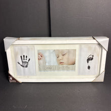 Load image into Gallery viewer, Baby Handprint &amp; Footprint Picture Frame (NEW)
