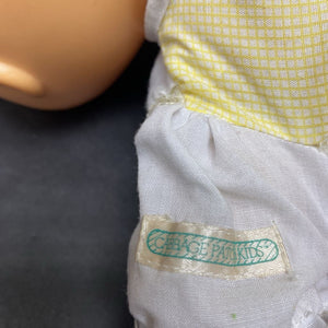 Baby Doll in Lace Trim Outfit 1982 Vintage Collectible