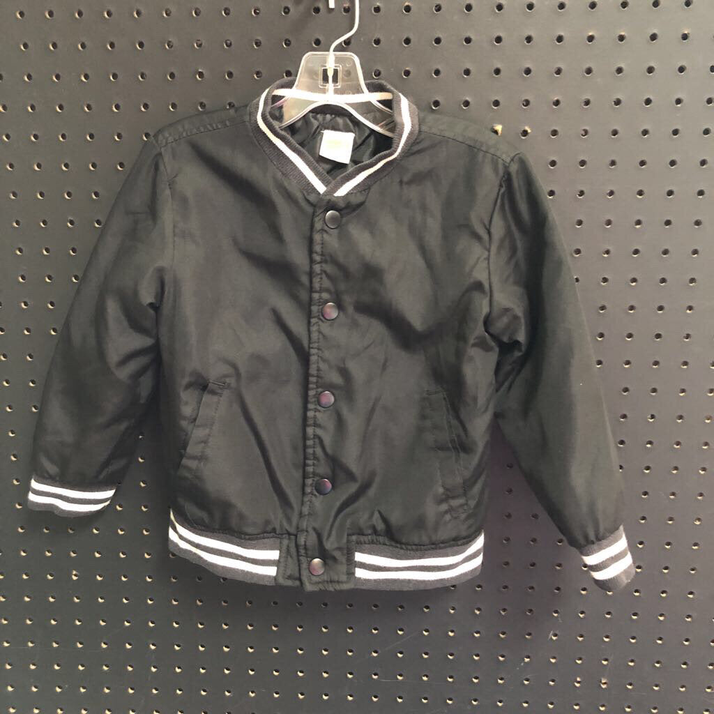 Boys Striped Winter Jacket