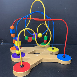 Wooden Abacus Bead Maze